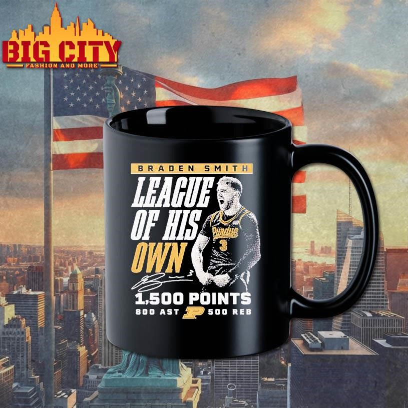 Purdue Boilermakers Braden Smith League of his own 1500 points Shirt