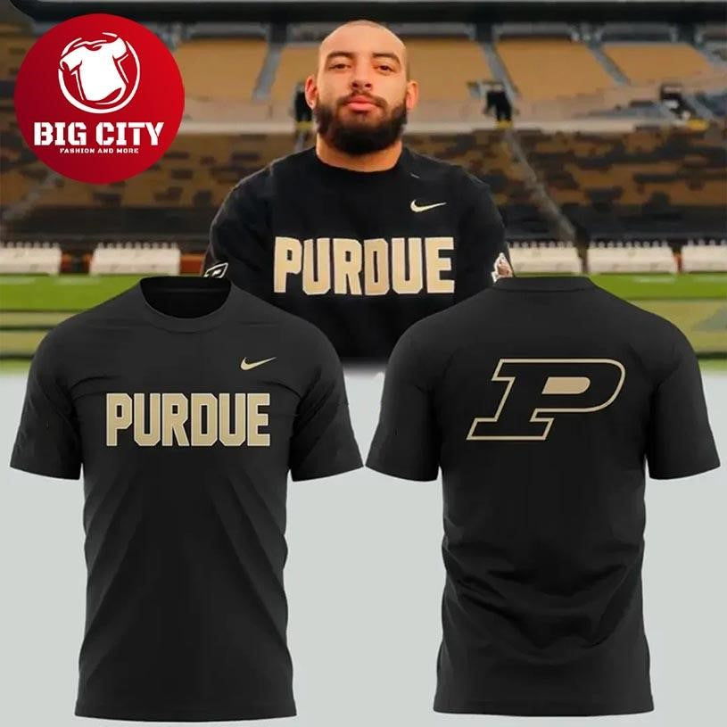 Purdue Boilermakers New Logo Two Sided Shirt