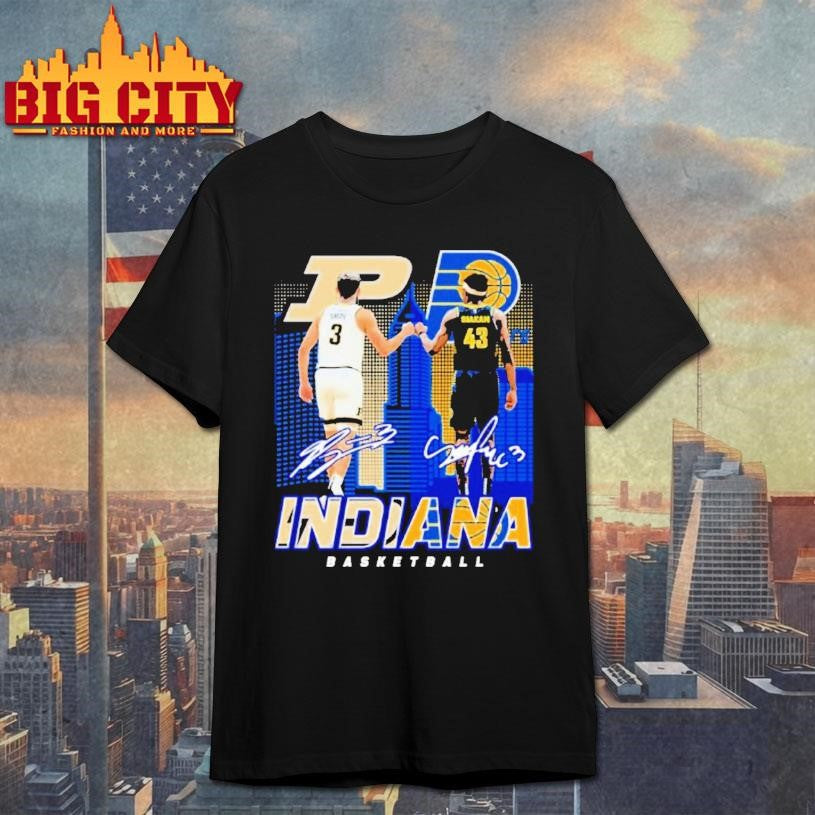 Purdue Braden Smith And Pacers Pascal Siakam Indiana Basketball Shirt