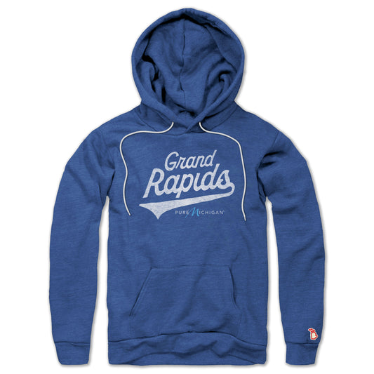 PURE MICHIGAN - GRAND RAPIDS SCRIPT ALL SEASON HOODIE (UNISEX)