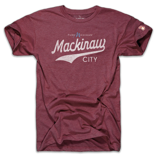 PURE MICHIGAN - MACKINAW CITY SCRIPT (UNISEX)