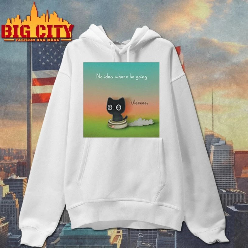 Purrinink No Idea Where I’m Going shirts