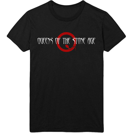 Queens Of The Stone Age | Official Band T-Shirt | Text Logo