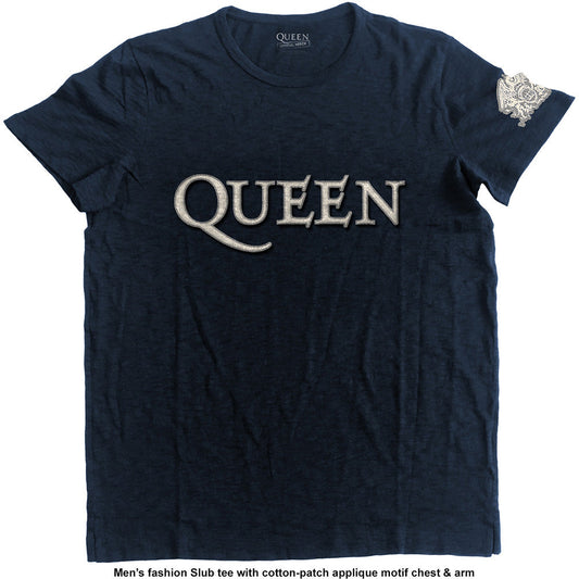 QUEEN Attractive T-Shirt, Logo & Crest
