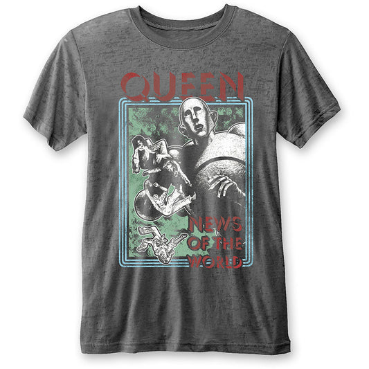 QUEEN Attractive T-Shirt, News Of The World Style001