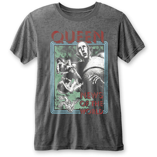Queen T-Shirt: News of the World (Burnout)