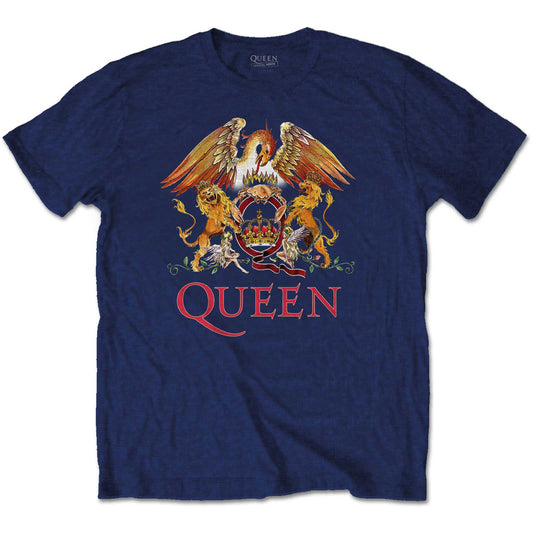 Queen Kids T-Shirt: Classic Crest Style001