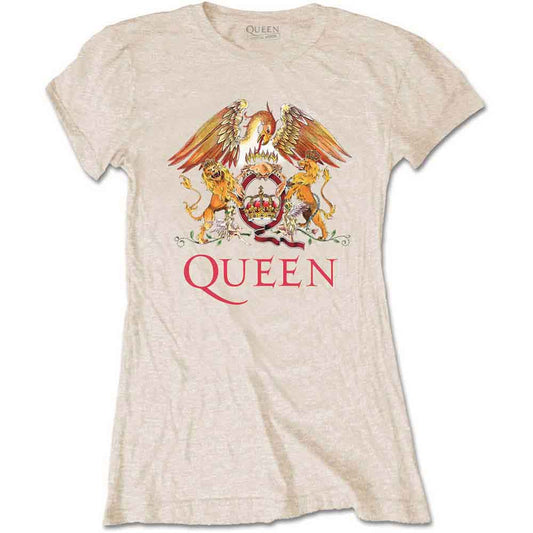 QUEEN Attractive T-Shirt, Classic Crest Style011