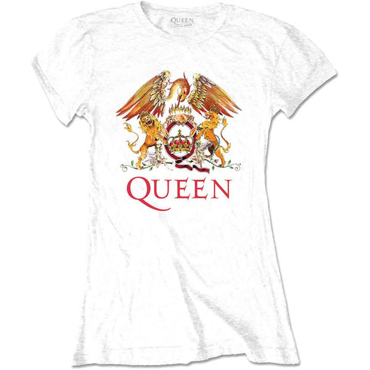 QUEEN Attractive T-Shirt, Classic Crest Style012