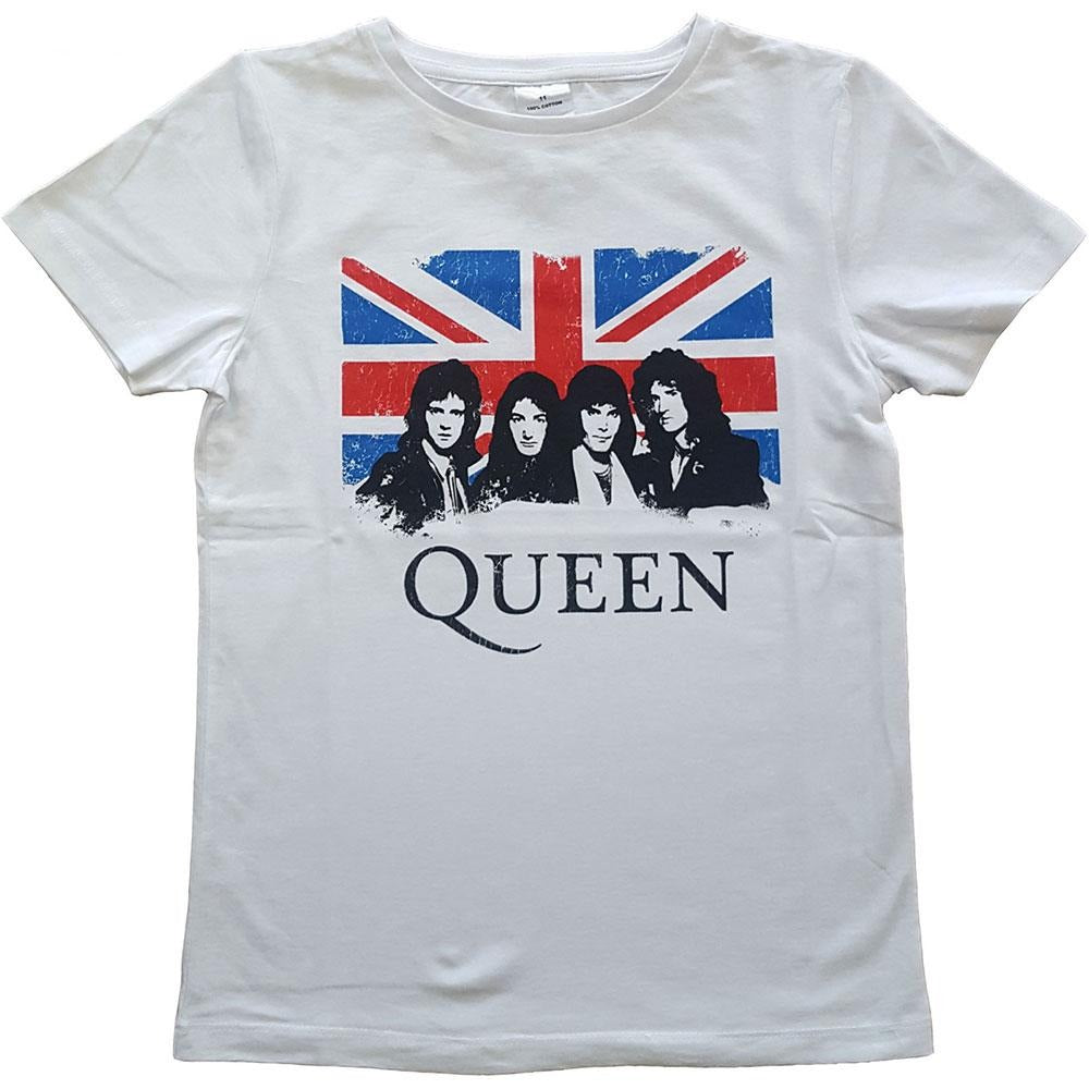 Queen Kids T-Shirt: Vintage Union Jack Style003