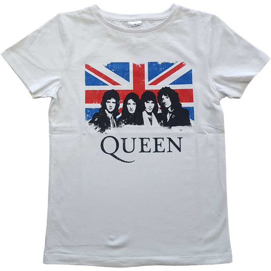 Queen Kids T-Shirt: Vintage Union Jack Style001
