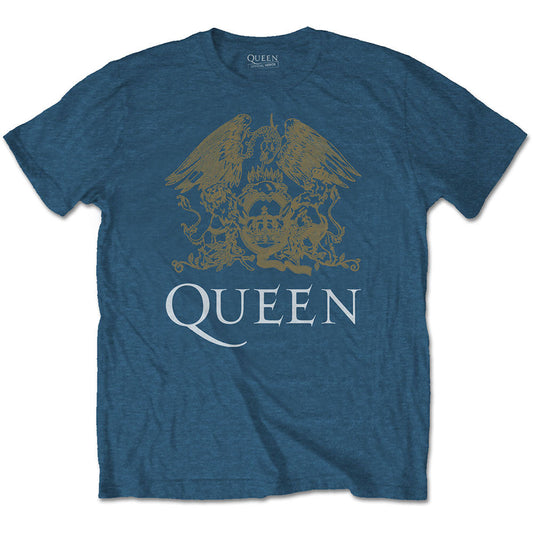 QUEEN Attractive T-Shirt, Crest Style001
