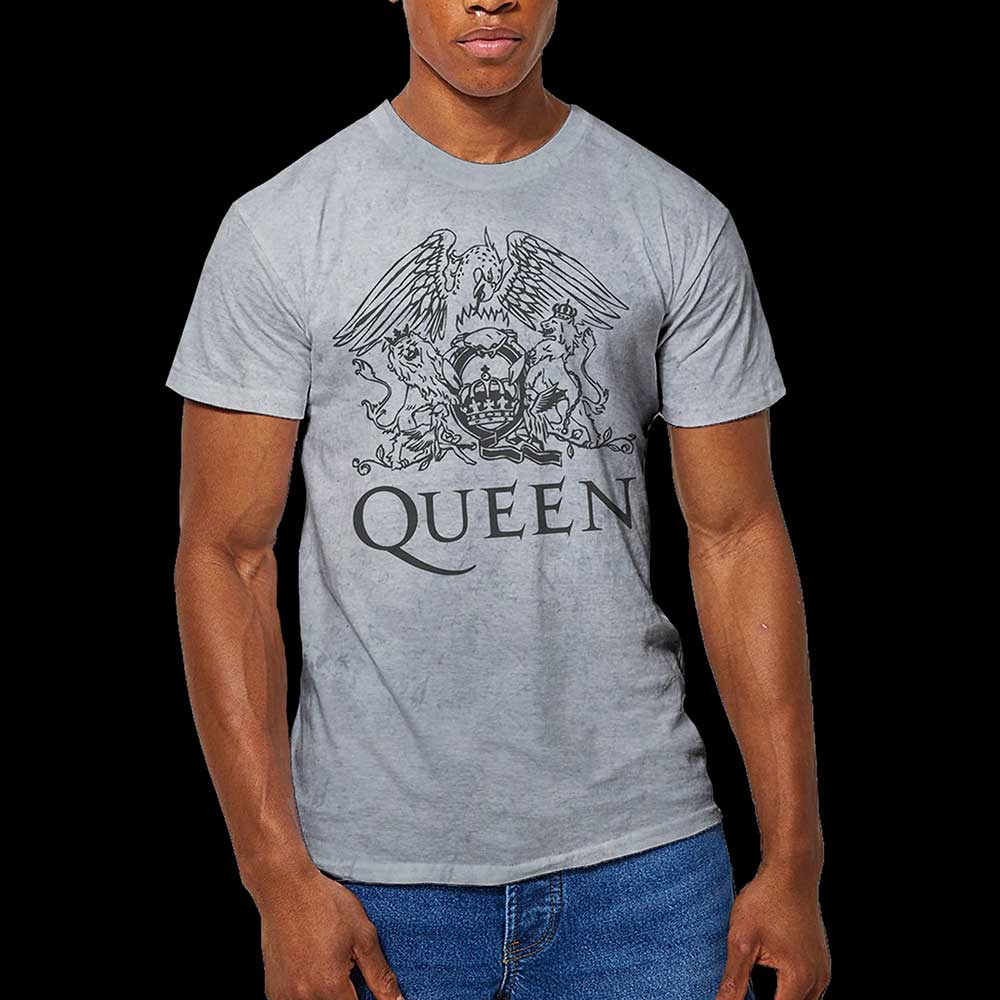 QUEEN Attractive T-Shirt, Crest Style003