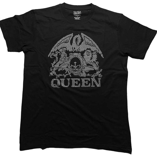 QUEEN Attractive T-Shirt, Crest Style002