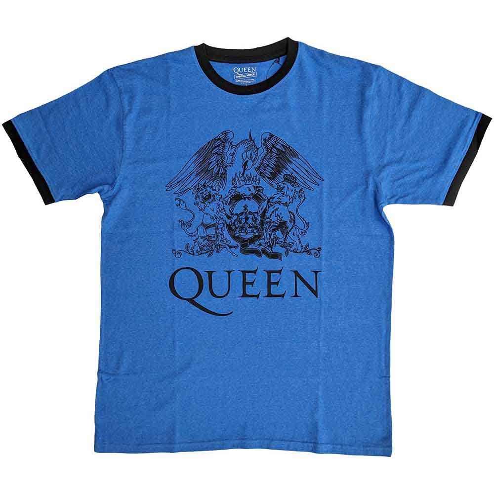 Queen Ringer T-Shirt: Crest Logo
