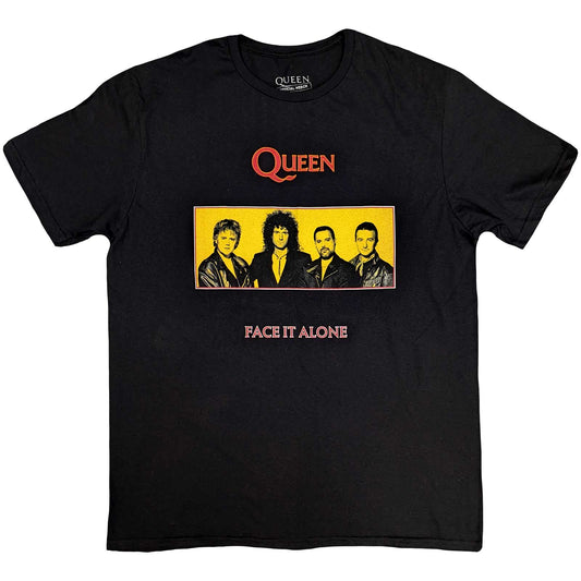 Queen | Official Band T-Shirt | Face It Alone Panel