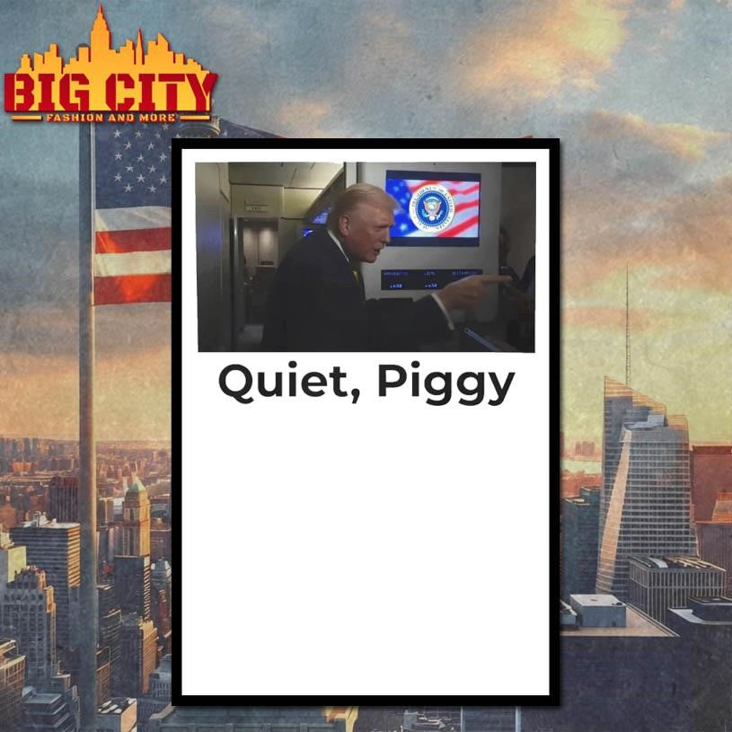 Quiet Piggy Trump Shirt
