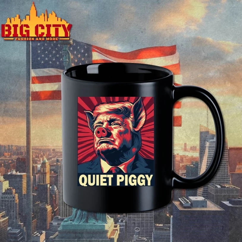 Quiet Quiet Piggy to Reporter shirt