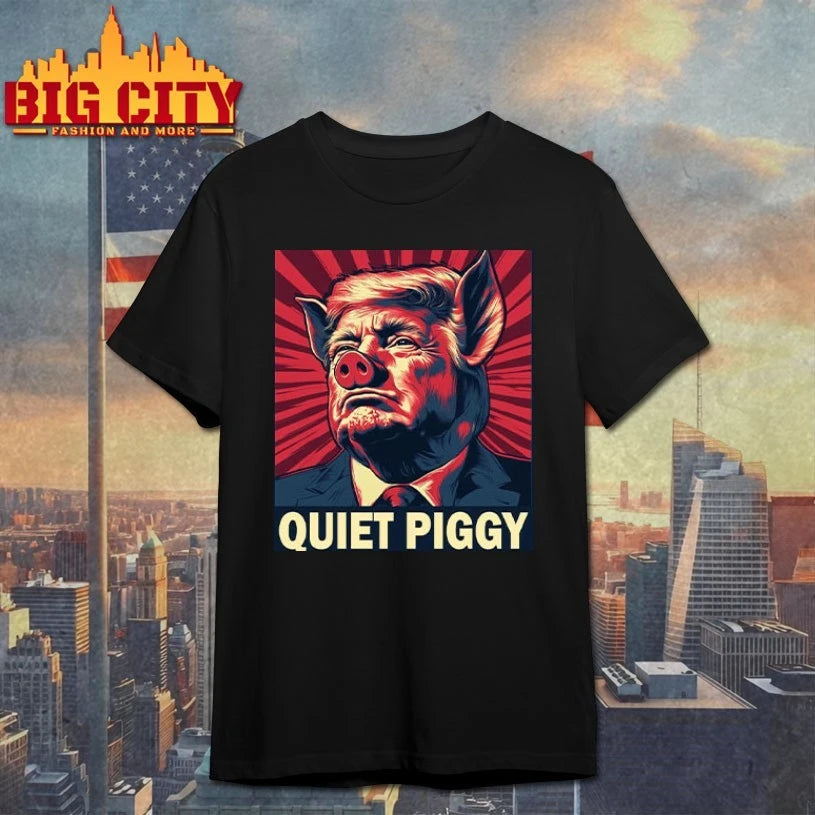 Quiet Quiet Piggy to Reporter shirt