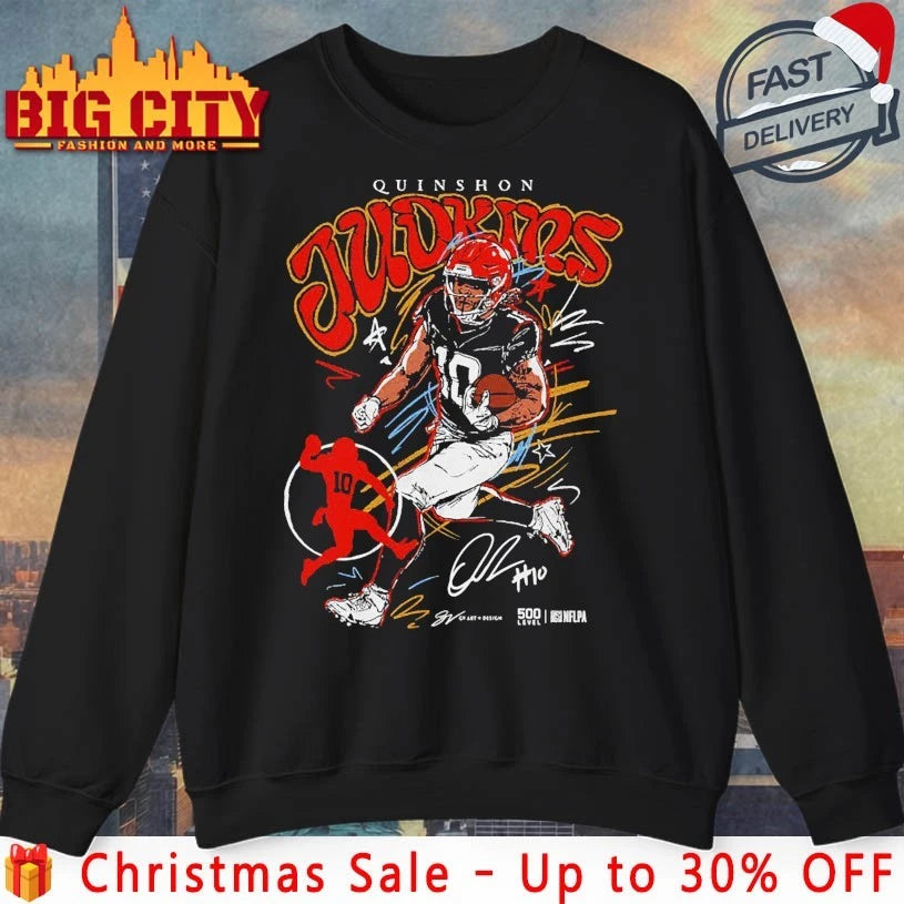 Quinshon Judkins Cleveland graphic signature Shirt