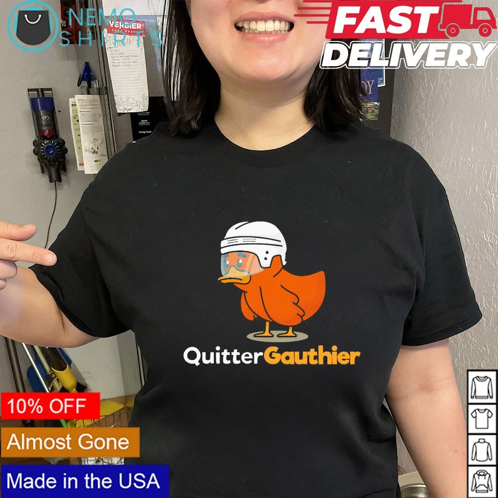 Quitter Gauthier Philadelphia Flyers Cutter Gauthier shirt