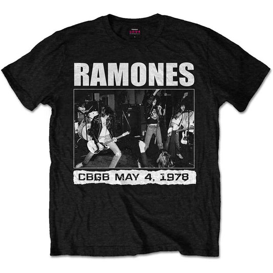 Ramones | Official Band T-Shirt | CBGB 1978