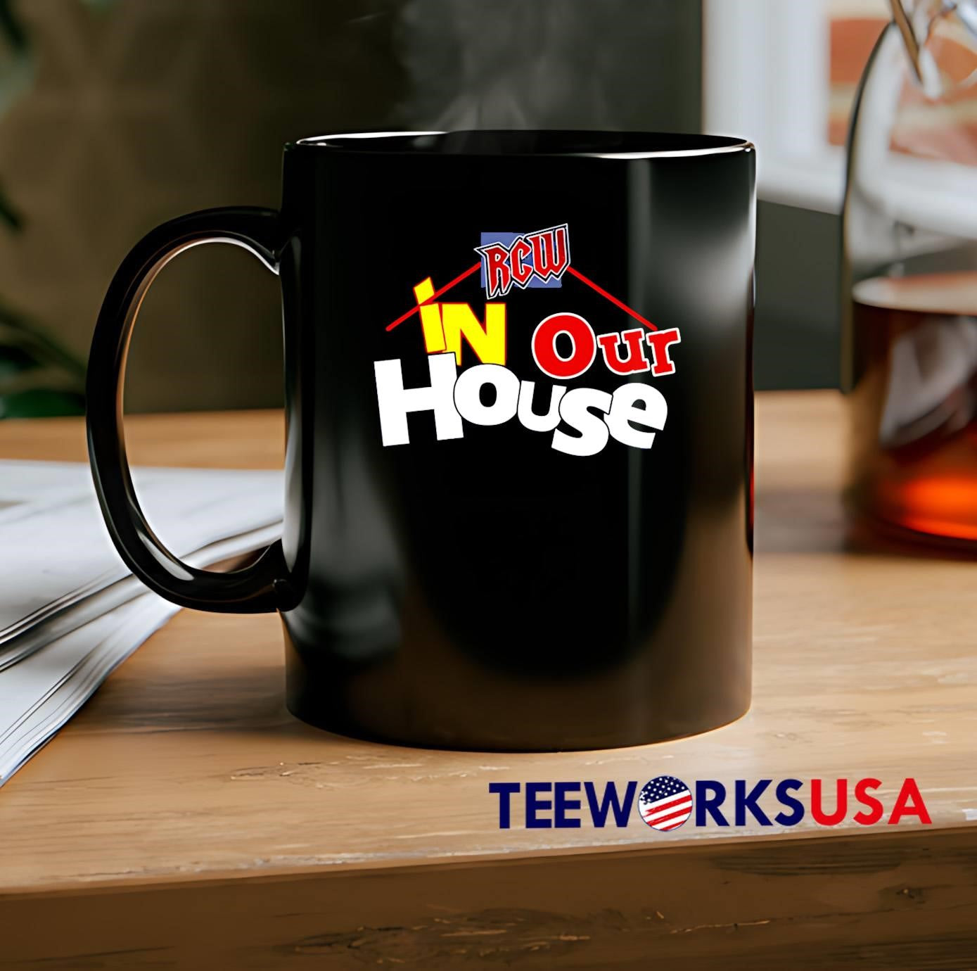 RCW In Our House Wrestling Logo shirt