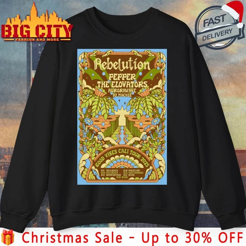REBELUTION FALL TOUR 2025 POSTER shirt
