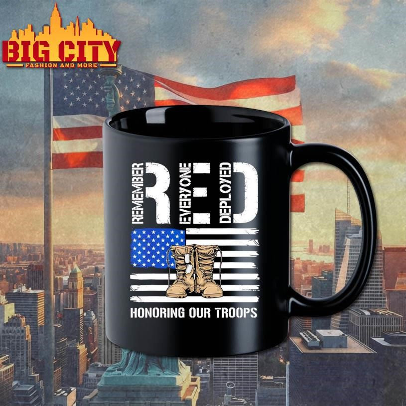 RED Honoring Our Troops Shirt