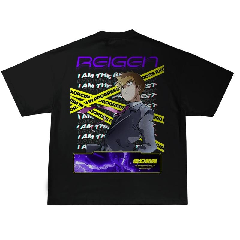 REIGEN ARATAKA MOB PSYCHO 100 VINTAGE T-SHIRT, MOB PSYCHO 100 Tshirt, MOB PSYCHO 100 Shirt, MOB PSYCHO 100 Merch, Anime Shirt, Vintage Graphic Tee, Anime Graphic Tee, gift For fan Top Menswear