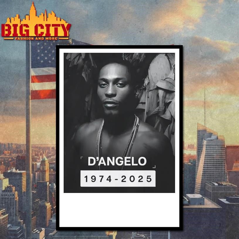 RIP D’Angelo 1974-2025 New Shirt