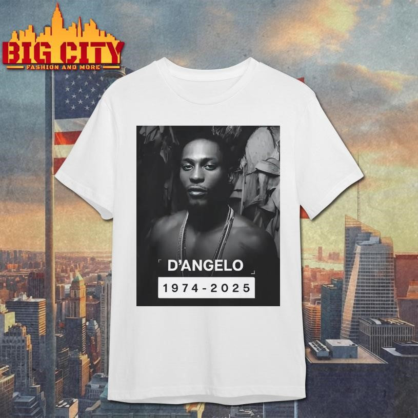 RIP D’Angelo 1974-2025 New Shirt