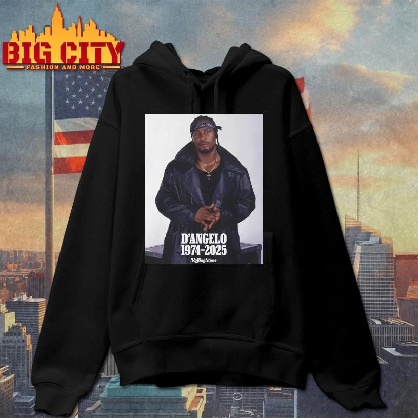 RIP D’Angelo Died At Age 51 1974 2025 Shirt