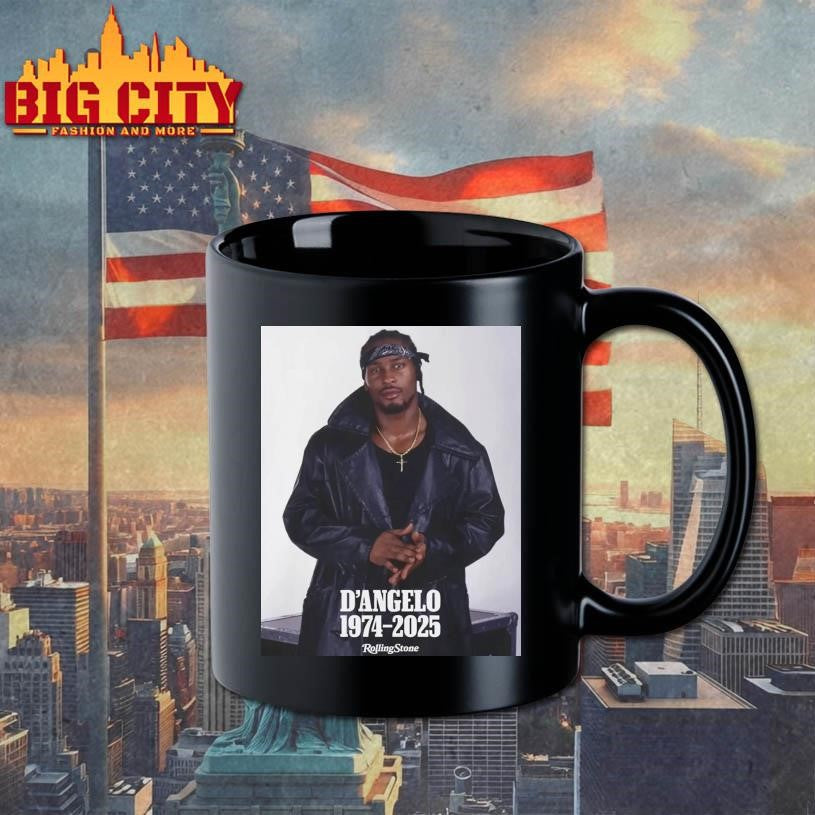 RIP D’Angelo Died At Age 51 1974 2025 Shirt