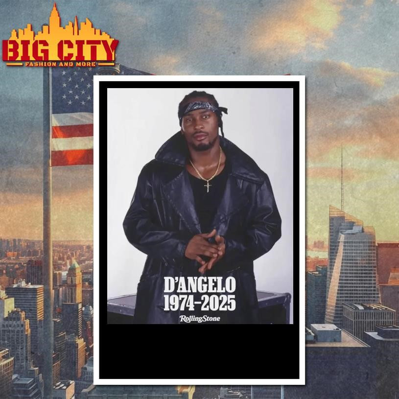 RIP D’Angelo Died At Age 51 1974 2025 Shirt