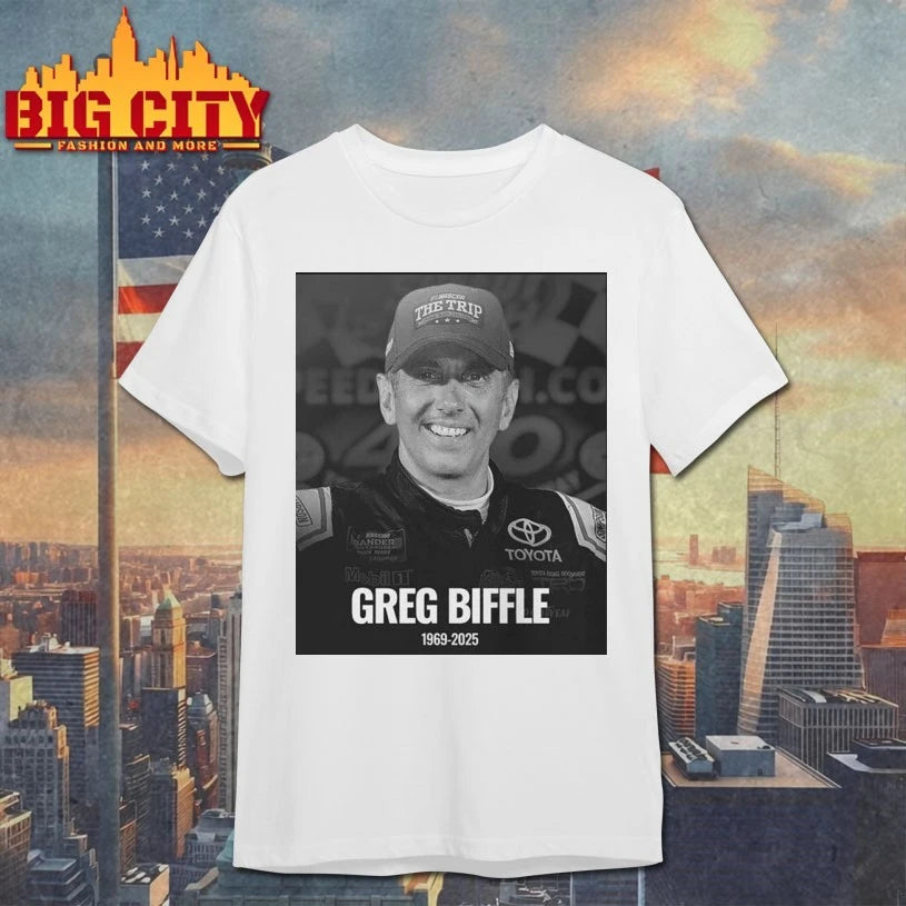 RIP Greg Biffle 1969 2025 Nascar shirt
