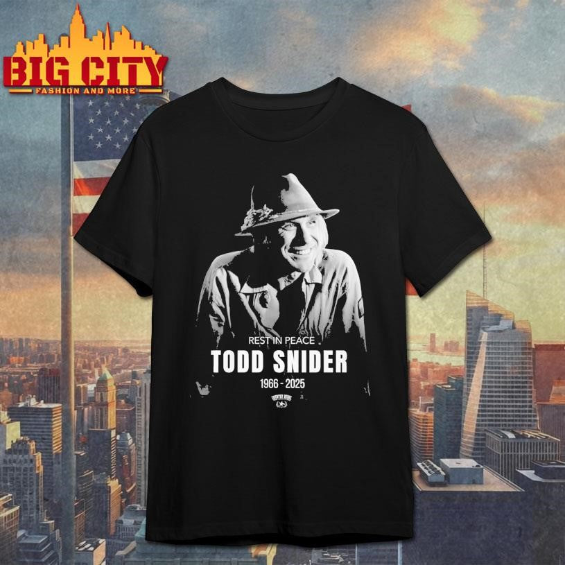 RIP Todd Snider 1966 2025 Shirt