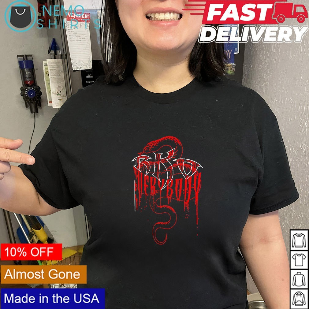 RKO Everybody Randy Orton snake shirt
