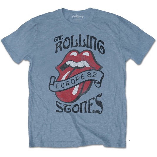 The Rolling Stones T-Shirt: Europe '82 Tour Style001