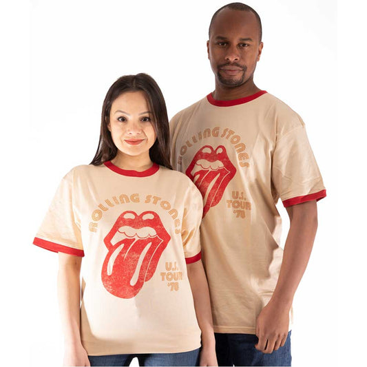 The Rolling Stones Ringer T-Shirt: US Tour '78