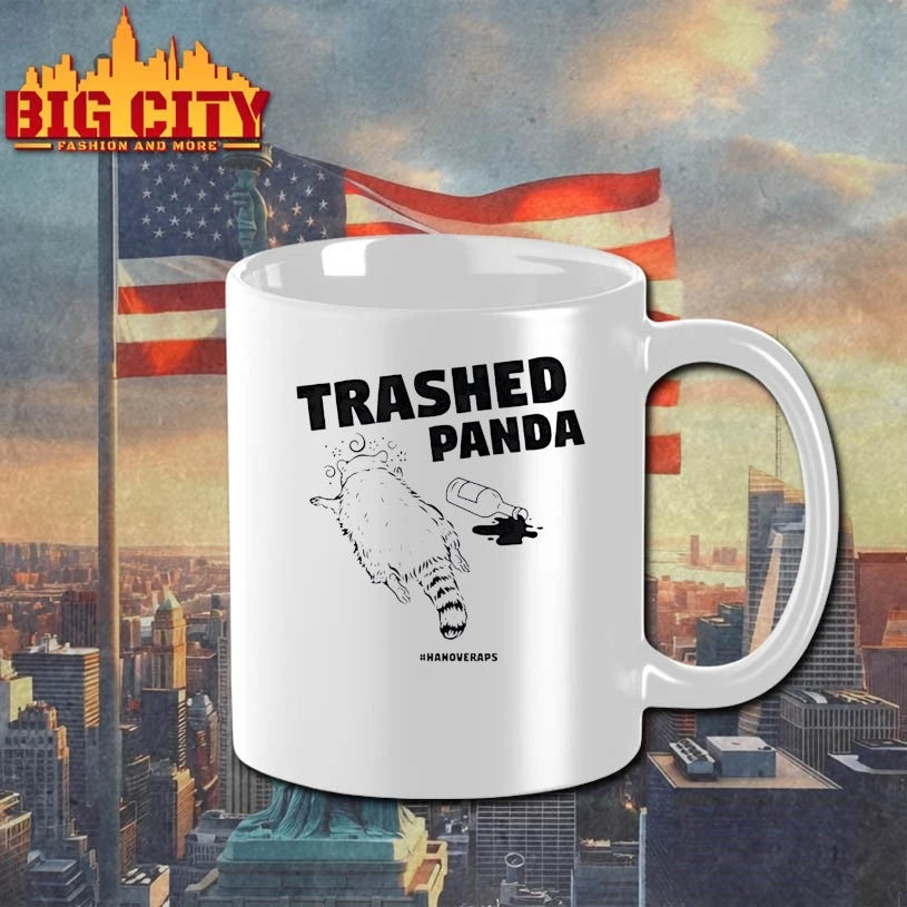 Raccoon Trashed Panda shirt