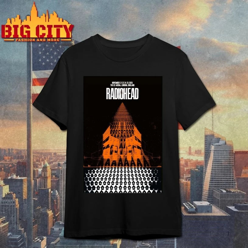 Radiohead Movistar Arena November 7, 8 2025 England Poster Shirt