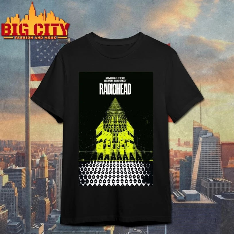 Radiohead Movistar Arena November 7, 8 2025 Germany Poster Shirt