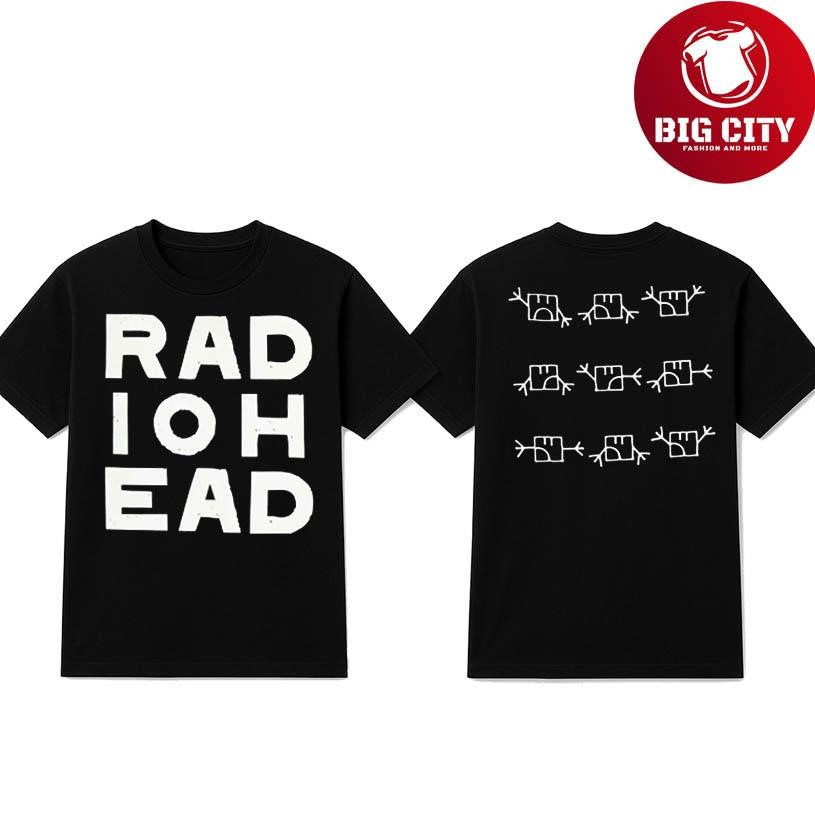 Radiohead Semaphore Europe Tour 2025 Two Sided Shirt