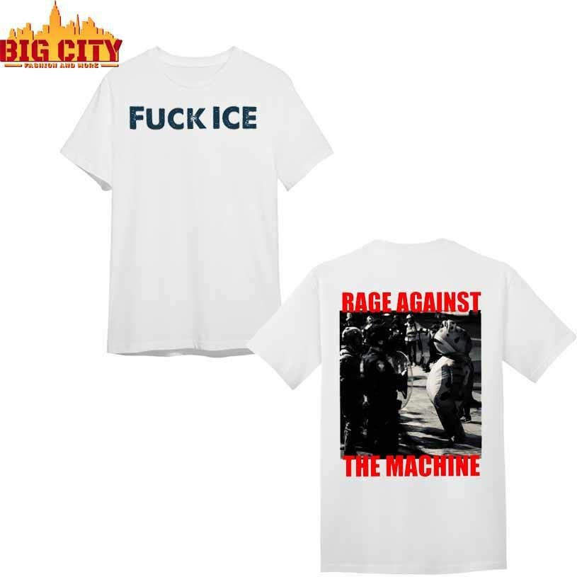 Rage Against The Machine Portland Frog Protest Anti ICE Anti Establishment Resistance Shirt
