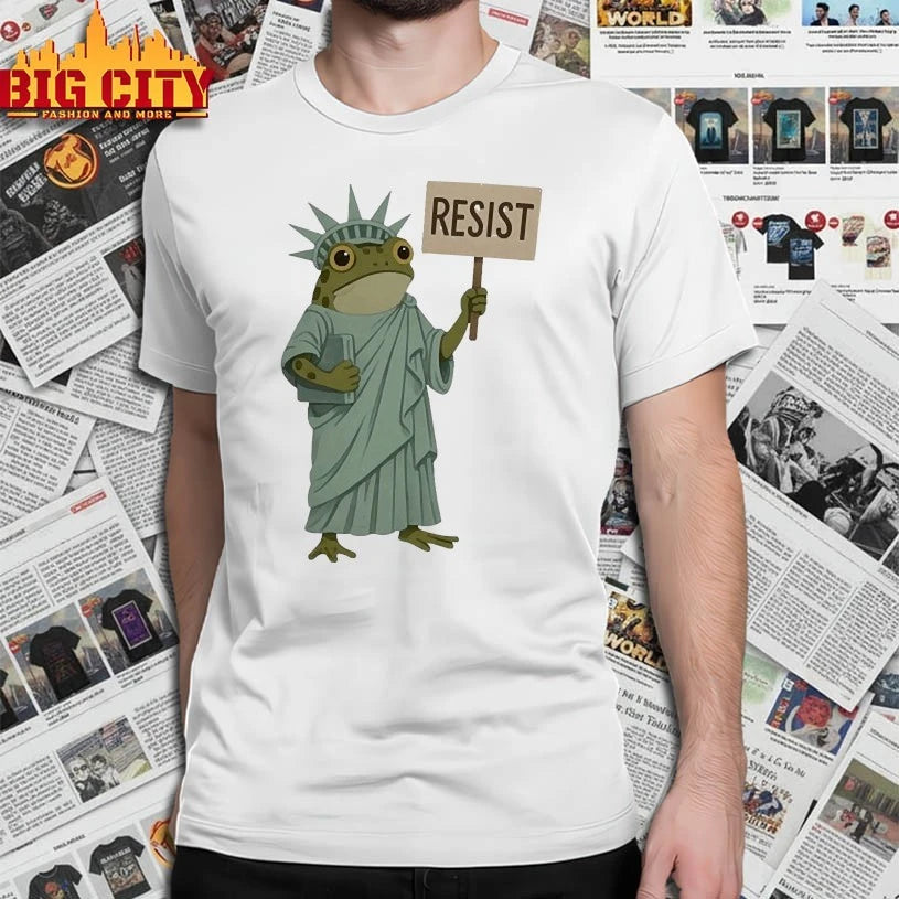 Rage against the Machine Abolish ICE Anti Fascism Peaceful Protest Portland Frog shirt
