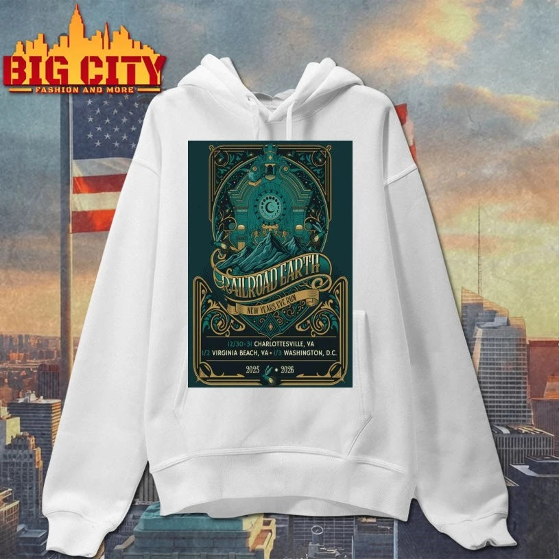 Railroad Earth Tour 2025 2026 Poster shirt