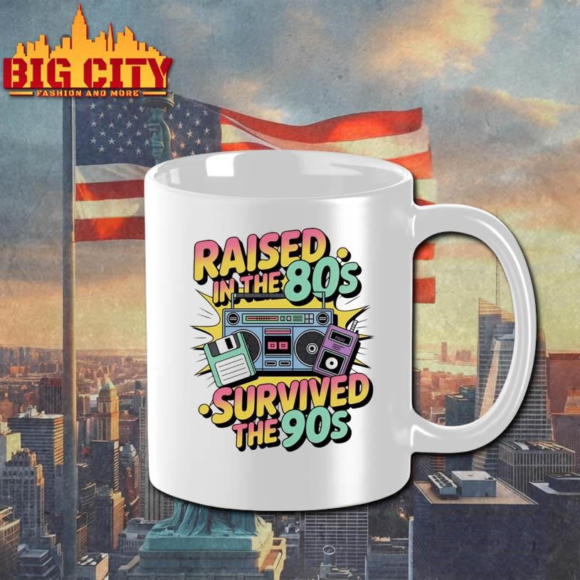 Raised In The 80s Survived The 90s Shirt