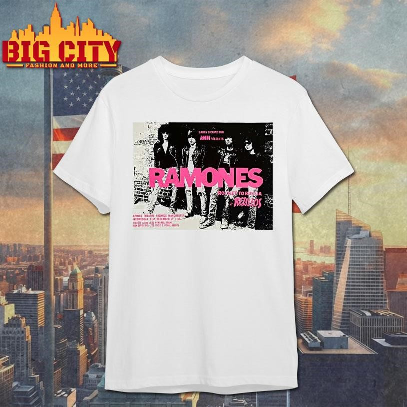 Ramones Ardwick Manchester December 21 2025 Concert Shirt