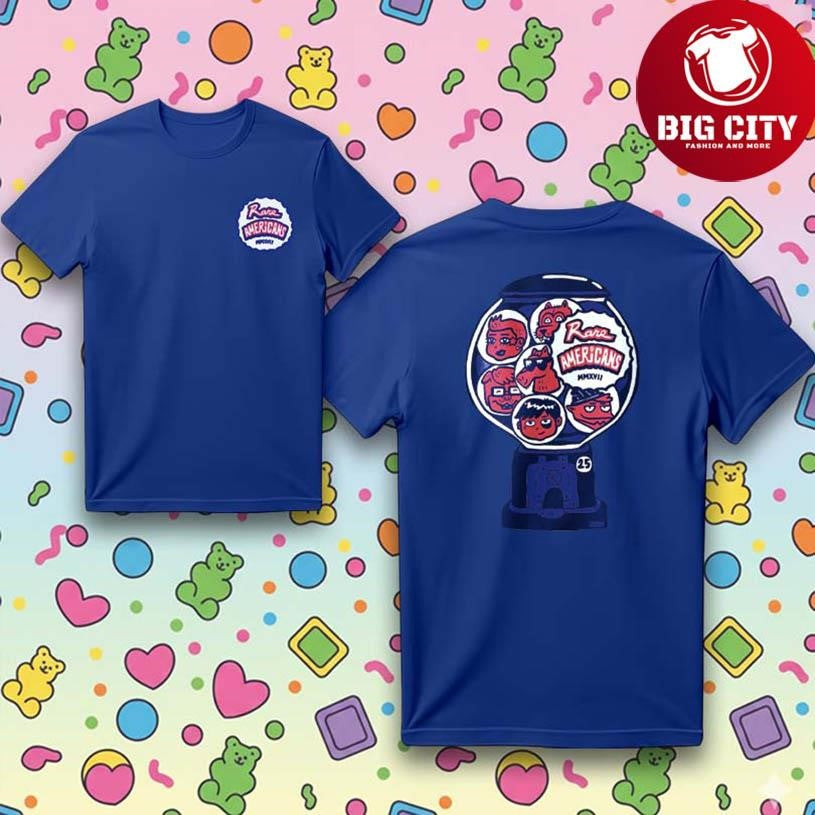 Rare Americans Bubblegum Holiday 2025 Two Sided Shirt